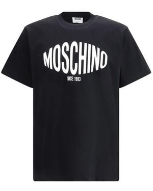 Moschino Cotton T-Shirt - Black