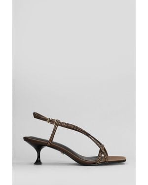 Lola Cruz Liberty Heel 55 Sandals - Multicolour