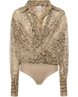ANDAMANE Paloma Bodysuit - Natural
