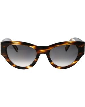 Saint Laurent Sl M94 005 Acetate Sunglasses - Brown