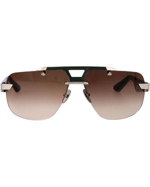 Maybach The Officer I Pa-Gr-Abk-Z67 Titanium Sunglasses - Brown