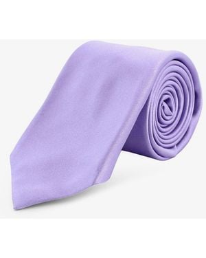 Kiton Silk Tie - Purple