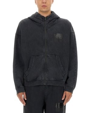 BOSS Zipper Hoodie - Blue
