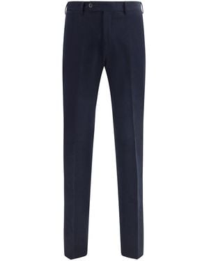 Germano Zama Cotton Velvet Trousers - Blue