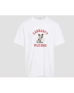 Carhartt Short Sleeves Wild Dog T-Shirt - White