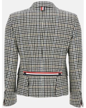 Thom Browne High Break Sports Jacket - Black