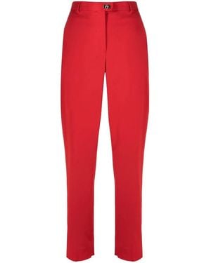 Ferragamo Cropped Trousers - Red