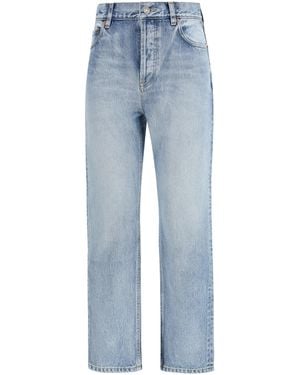 Saint Laurent 90S Denim Jeans Cotton - Blue