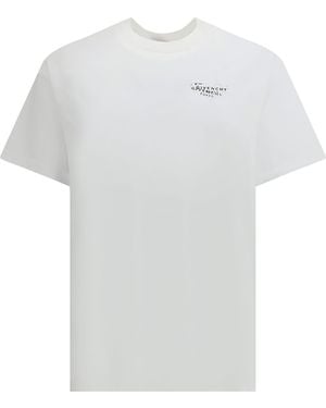 Givenchy Logo Cotton T-Shirt - White