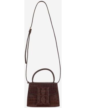 By Malene Birger Ramil Leather Shoulder Bag - Red