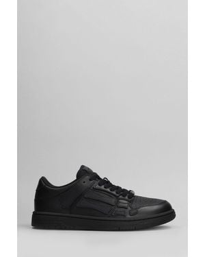 Amiri Skel Top Low Sneakers - Black