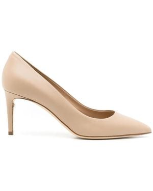 Ferragamo Ferragamo Ilary 70Mm Court Shoes - Natural