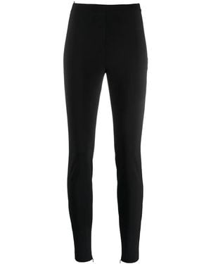 Valentino High-Waisted Skinny Pants - Black
