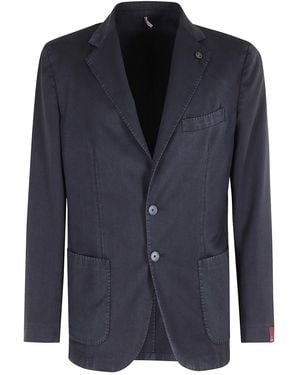 Santaniello Micro Armatura Opsak Di Lana - Blue