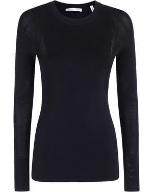 Helmut Lang Sport Top Elite 73 Viscosa Maglia - Blue