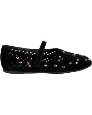 Pedro Garcia Flat Shoes - White