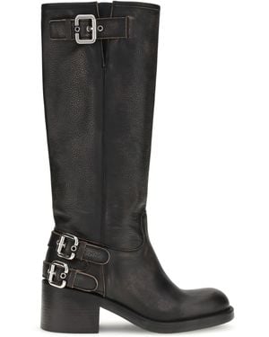 Chloé Dakota Biker Boots - Black
