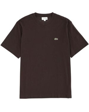 Lacoste T-Shirt With Logo - Black