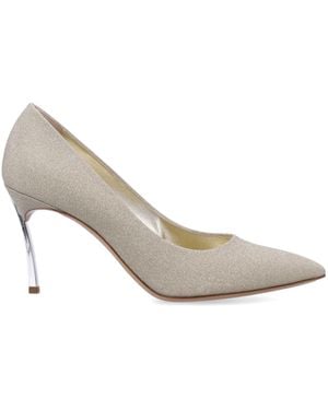 Casadei Blade Solar Eclipse Pump - White