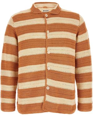 Bode 'Sherbet' Shirt - Brown