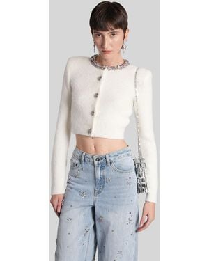 Self-Portrait Cardigan - White