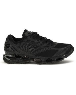 Mizuno Wave Prophecy Ls Trainers Upper: Fabric; Sole: Rubber - Black