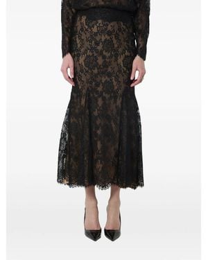 Self-Portrait Skirts - Black