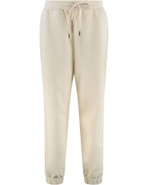 Canada Goose Muskoka Cotton Joggers Track Trousers - Natural