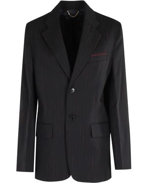 Victoria Beckham Single Breasted Jacket - Black