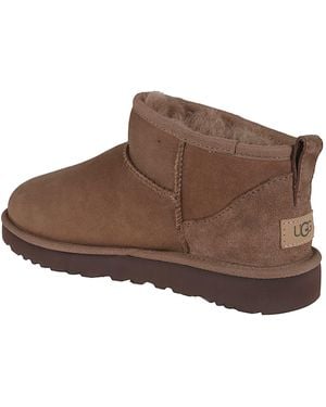 UGG W Classic Ultra Mini - Brown