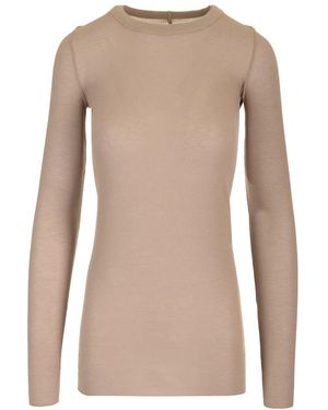 Rick Owens Jersey Top - Natural