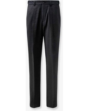 Hevò Torre Canne Modal Blend Pants - Black