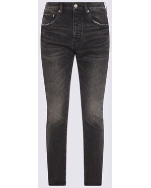 Purple Brand Dark Skinny Tinted Jeans - Grey