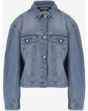 Jacquemus Coats Cotone - Blue