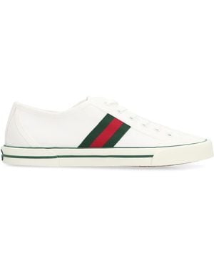 Gucci Trainers Tennis Cotton Trainers - White