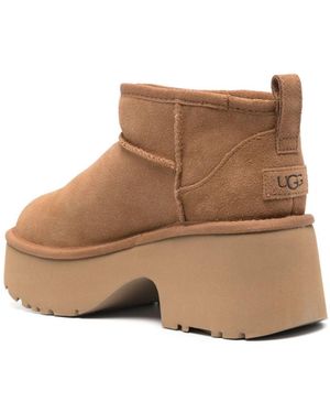 UGG Classic Ultra Mini Heights Boots - Brown