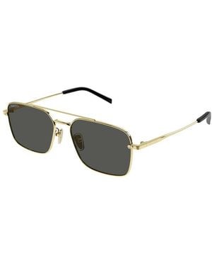 Gucci Frame And Lens Sunglasses - Metallic