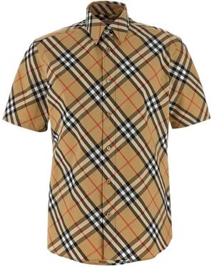 Burberry Check' Shirt - Multicolor