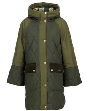 Barbour Elspeth Quilted Jkt - Green