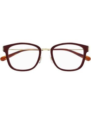 Gucci Frame And Lens Eyeglasses - Brown