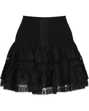 Charo Ruiz Hortens Mini Skirt - Black