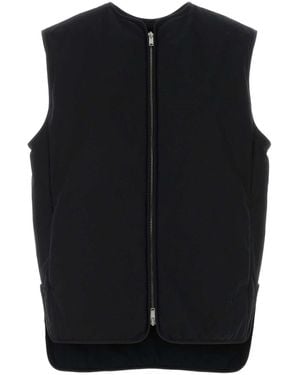 Jil Sander Cotton Vest - Black