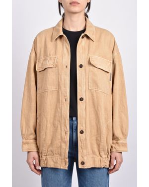 Brunello Cucinelli Linen Cotton Jacket - Natural