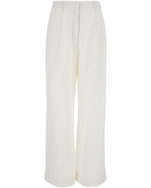 DUNST Wide Pants - White