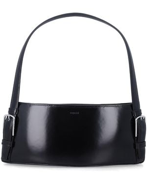 Coperni Ergonomic Leather Shoulder Bag - Black