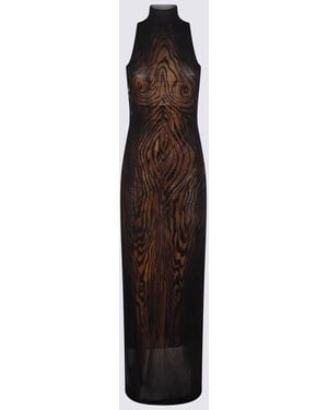 Jean Paul Gaultier And Dress - Brown