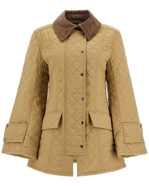 By Malene Birger Wivi Quilted Jacket - Natural