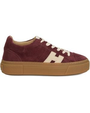 Hogan Sneakers Platform Polyamide Sneakers - Brown