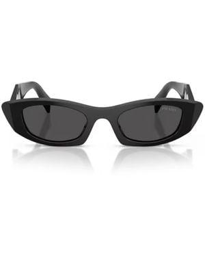 Prada Prada Pr B16S Prada Symbole 16K08Z Nero Sunglasses - Gray