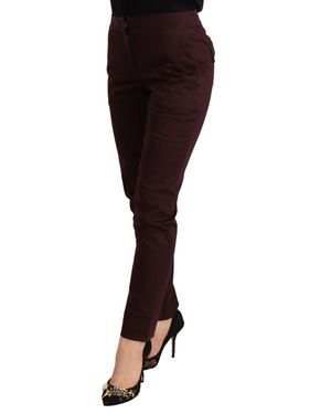 Just Cavalli Slim Fit Skinny Pant With Zipper Detail - Black
